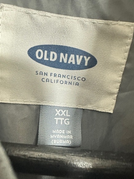 Old Navy Vest Womans Size XXL Gray Quilted Sleeveless Front Pockets Full Zip - Picture 9 of 11